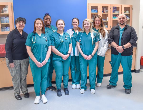 Nursing students at Westmoreland-Indiana County