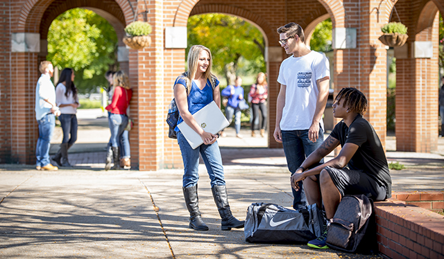 Students at Youngwood campus