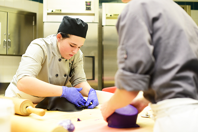 Baking and Pastry students