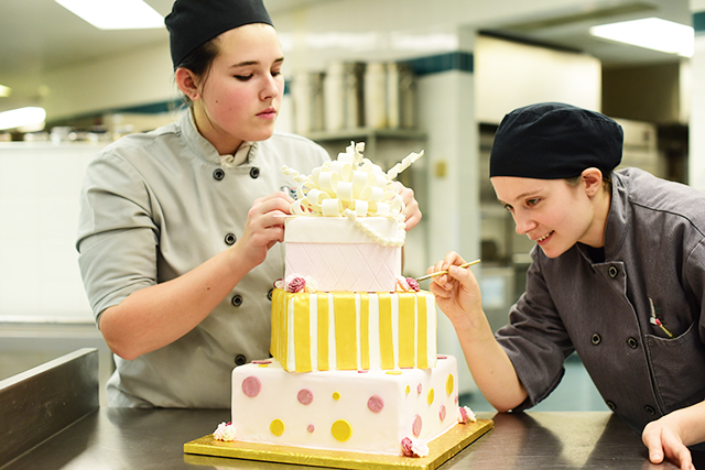 Baking and Pastry students