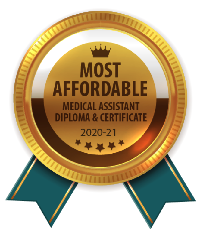 Most Affordable Medical Assistant Diploma and Certificate badge