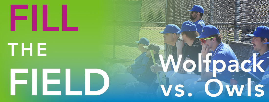 Fill the Field Baseball Doubleheader on March 28