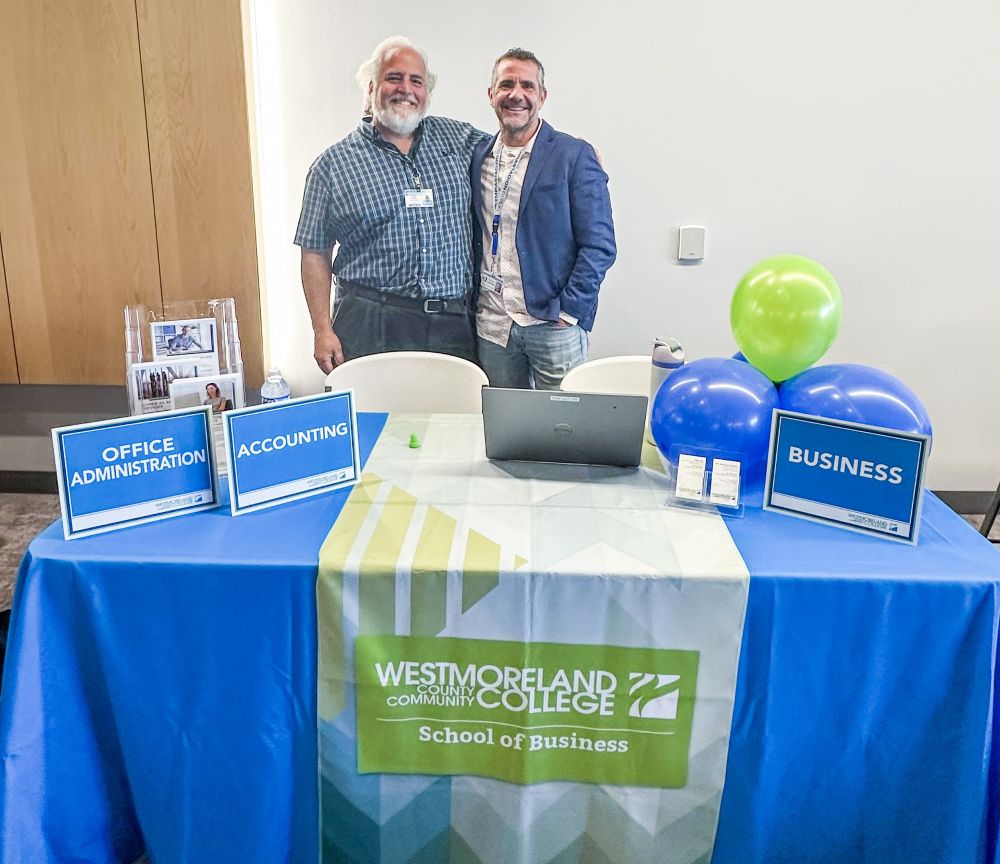 Faculty at Open House