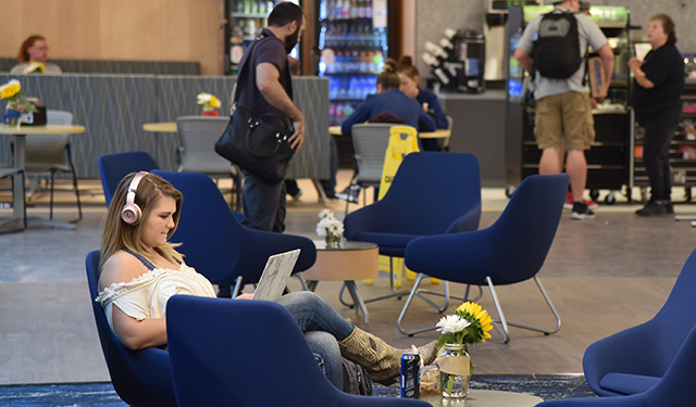 Inside the Student Achievement Center, Youngwood